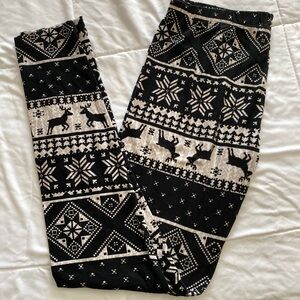No Boundaries Patterned Leggings